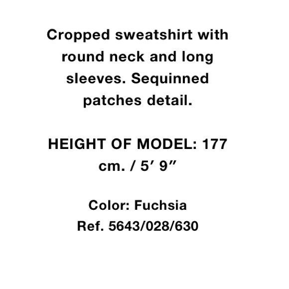 Zara sweatshirt with patches - Picture 5 of 5