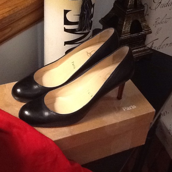 Authentic Leather Christian Louboutin Heels - Picture 1 of 10