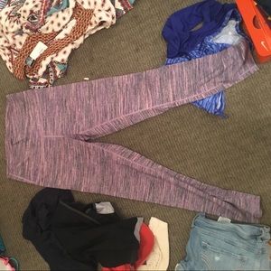 striped long leggings