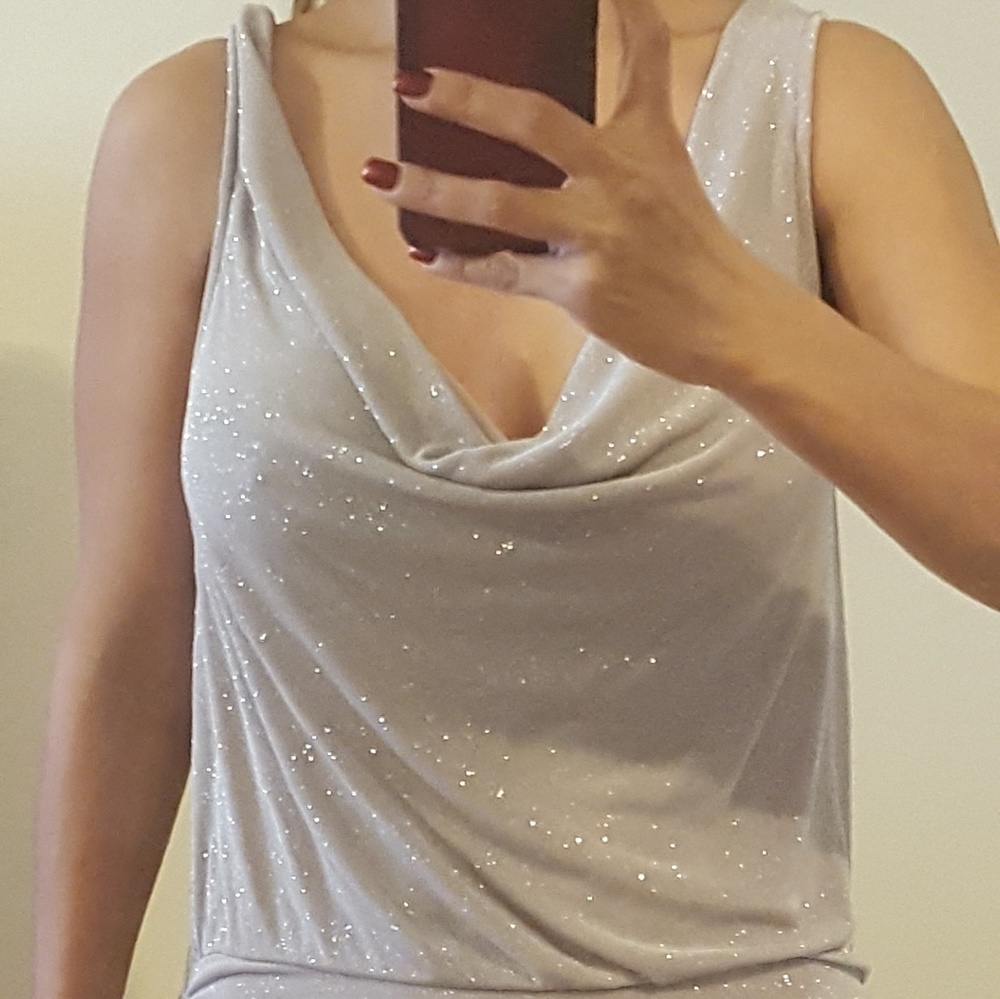 Guess glitter top