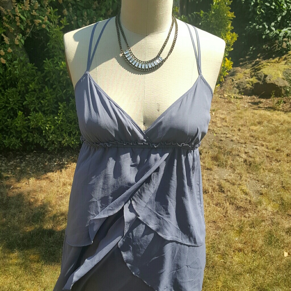 Volcom - Periwinkle layered sundress - Size L