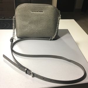 Michael Kors Metallic Chained Crossbody Purse