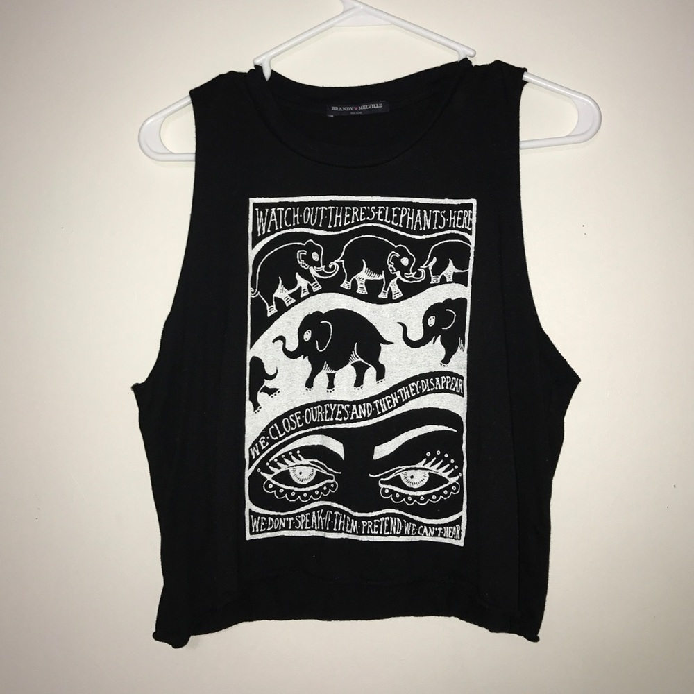 Brandy Melville Elephants Tank