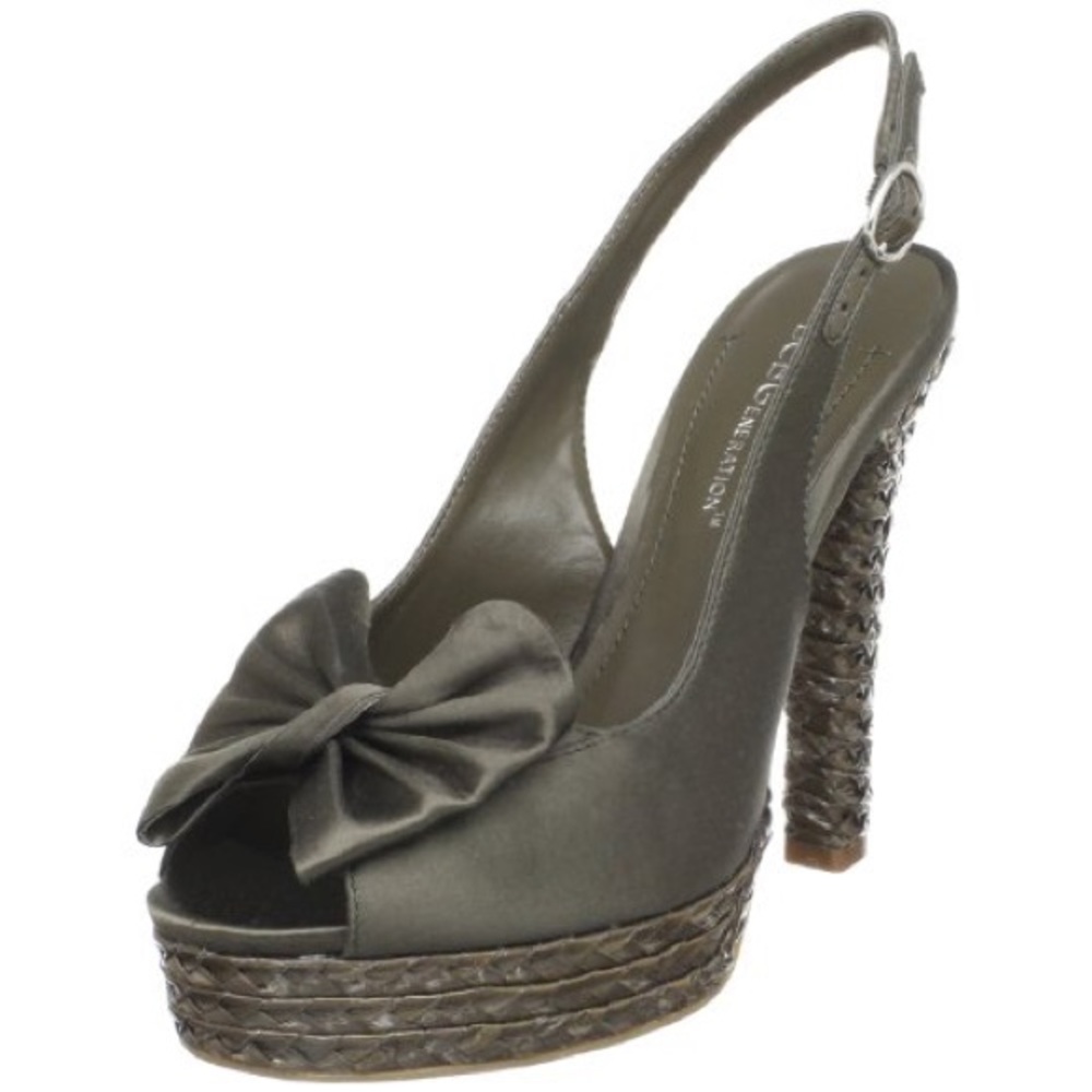 BCBGENERATION BETINA Slingback Woven Platform 5"