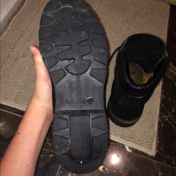 Black Timberland Boots - Picture 6 of 6