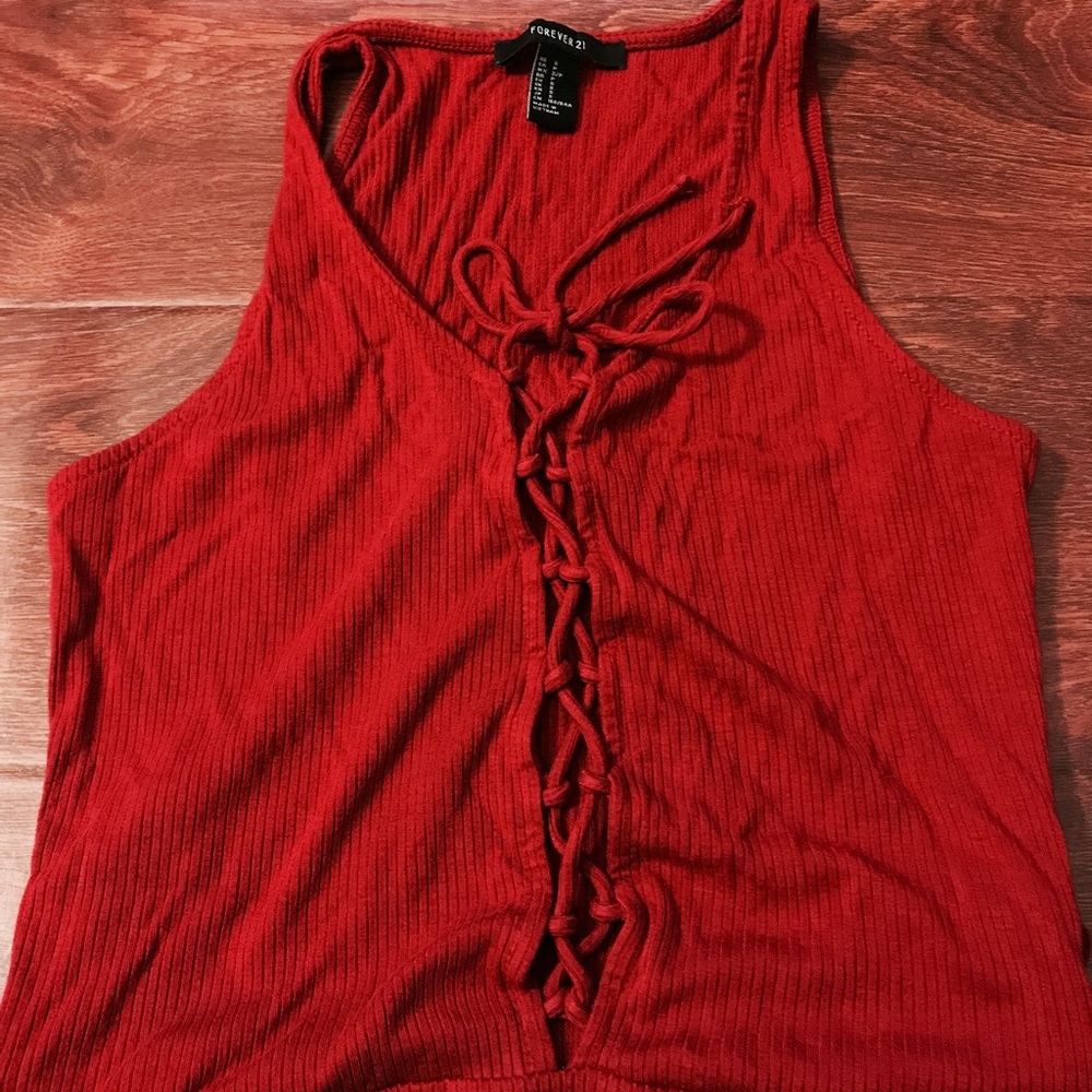 Red bodysuit - Picture 2 of 2