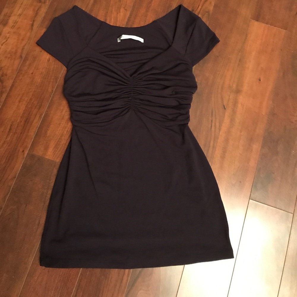 Susana Monaco XS Sweetheart Cap Sleeve Top