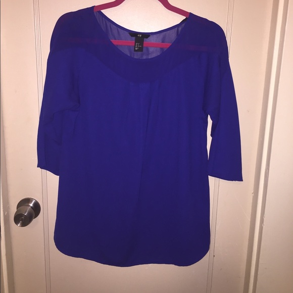 Blue Blouse Shirt - Picture 1 of 2