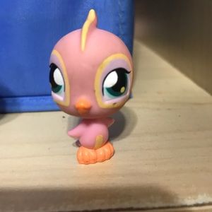 Pink littlest pet shop bird