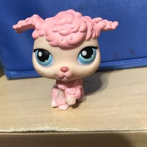 Pink littlest pet shop poodle