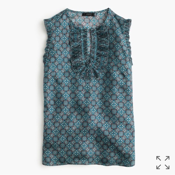 J. Crew Tops - Silk top