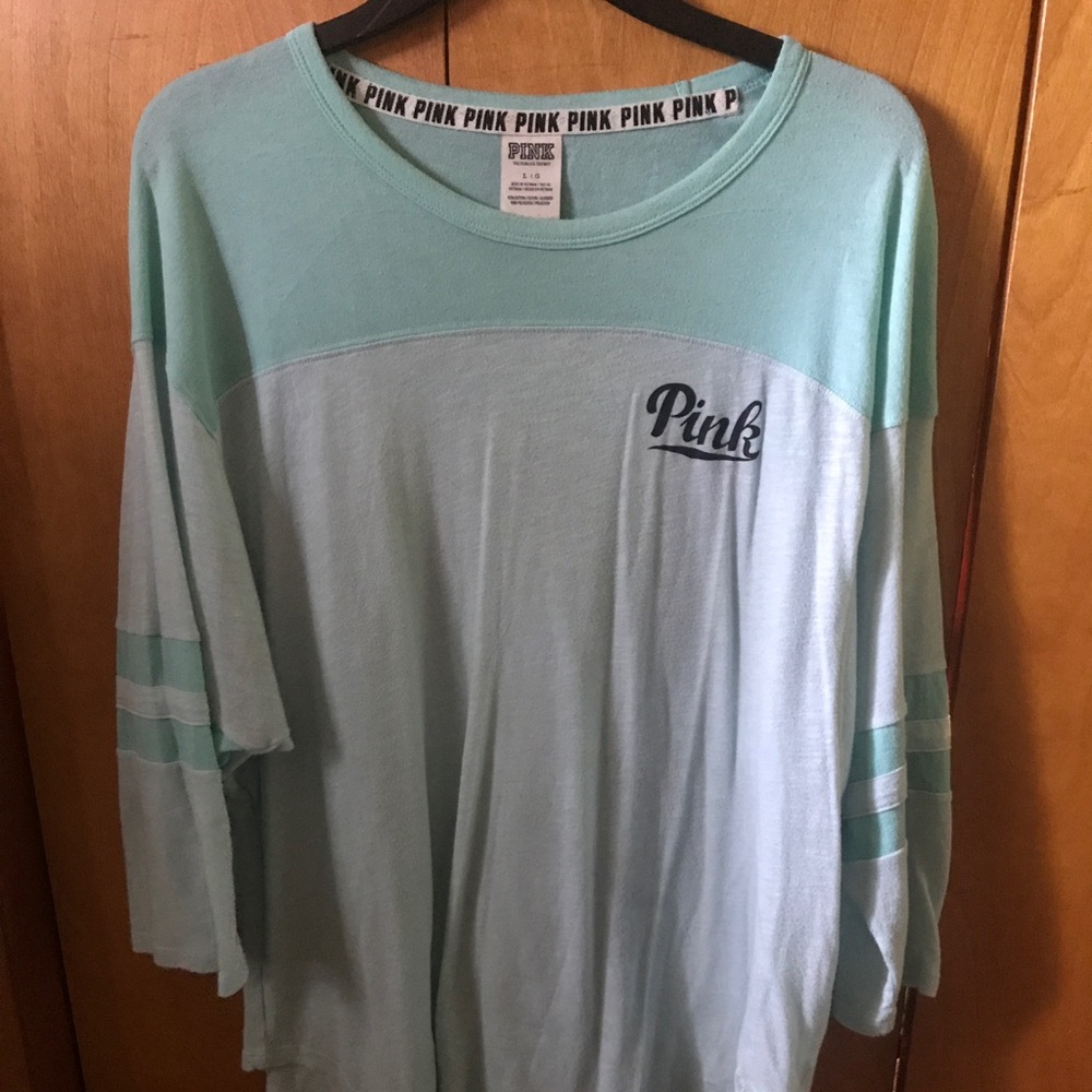 VS PINK 3/4 length sleeves