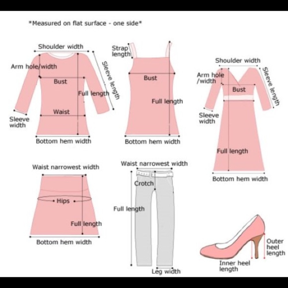 Measure guide for Online Shopping🚻🚼🚺🚹 - Picture 2 of 7