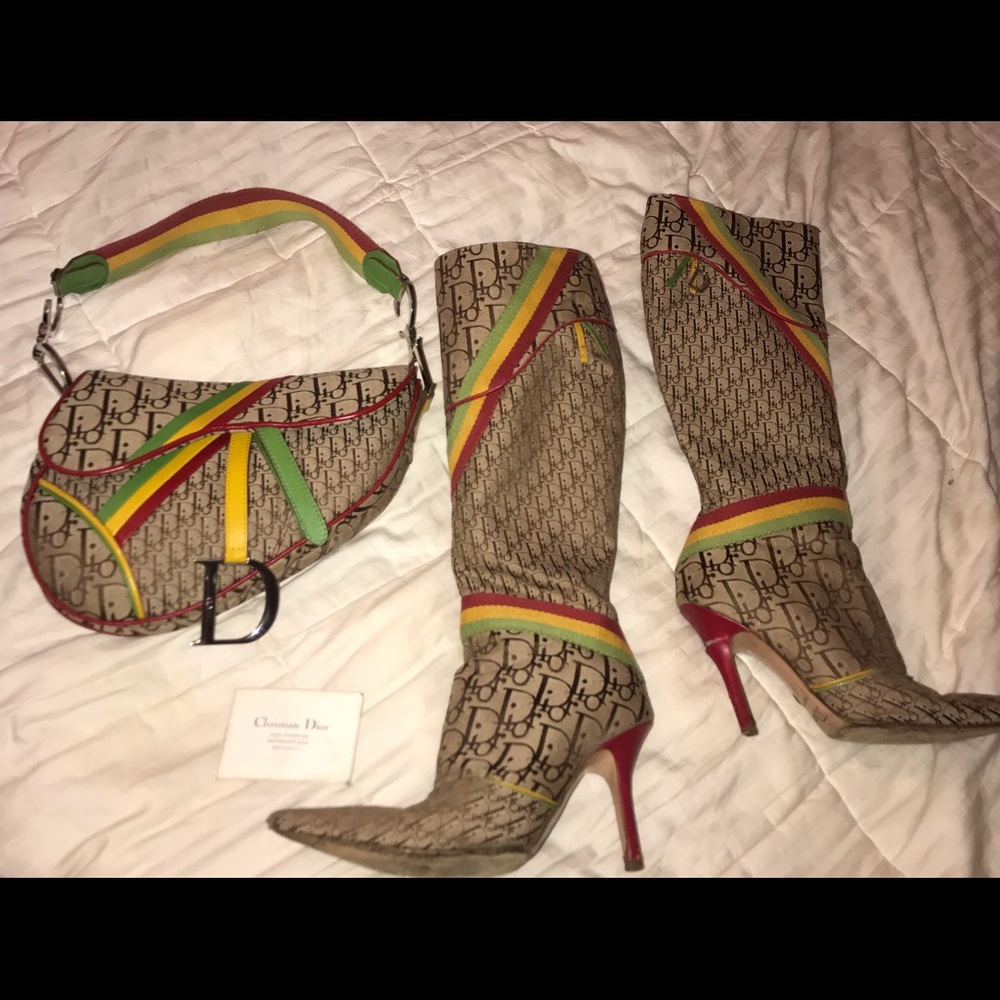 SOLD! Dior Rasta Collection Limited Edition Bag