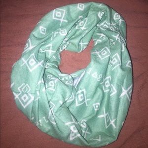 Tribal Print Teal Headband