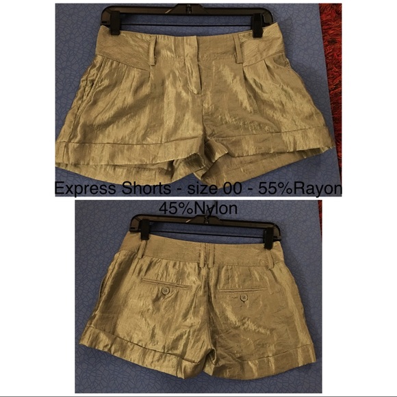 Express Shorts.  Size 00 - Picture 1 of 4