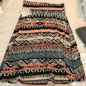 Authentic LuLaRoe Azure Skirt Sz M