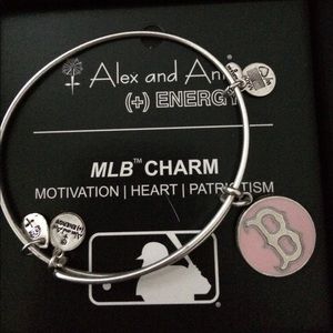 Pink Boston Red Sox Alex and Ani bangle bracelet