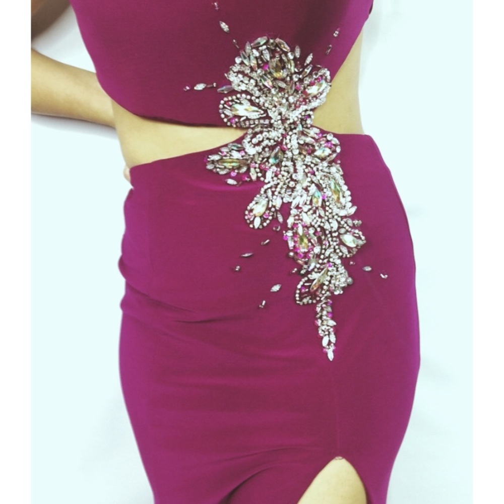 Magenta Prom Dress