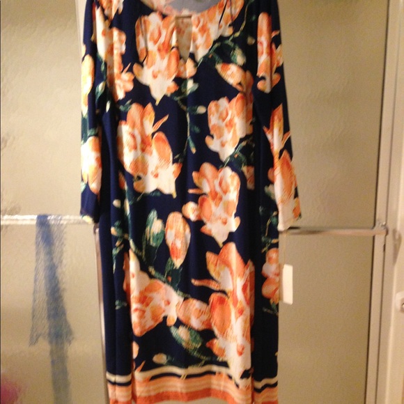 NWT Haani Woman Multicolored Dress; Long Sleeve$60 - Picture 5 of 8