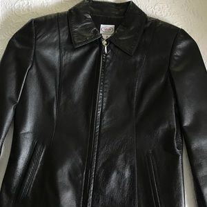 Real Leather Talbots Kids Jacket