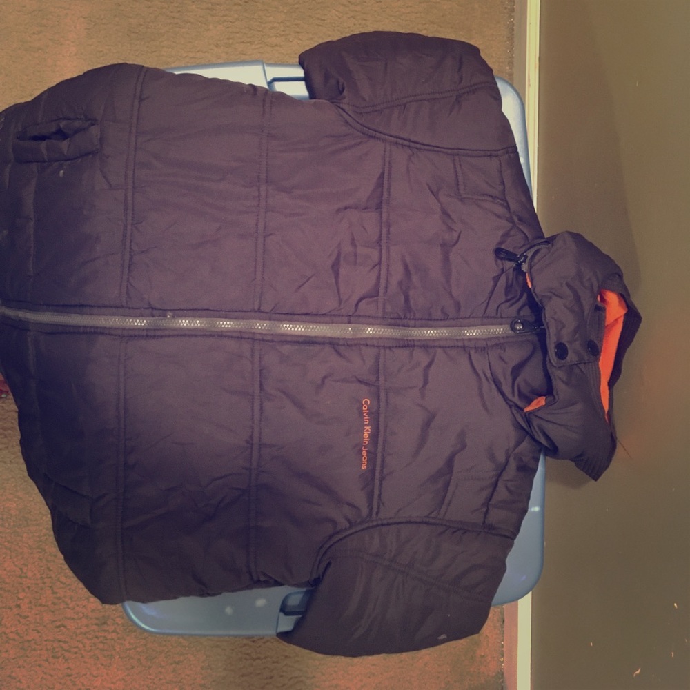 Boys Calvin Klein coat size large