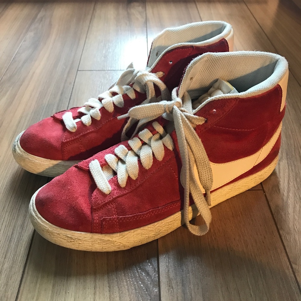 Red Nike Blazer