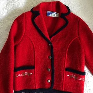 Boiled Wool Jacket - Like New