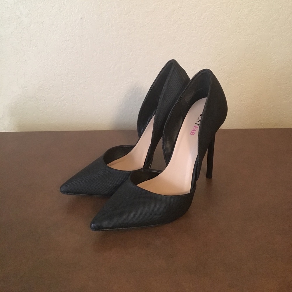 Just Fab Black Heels