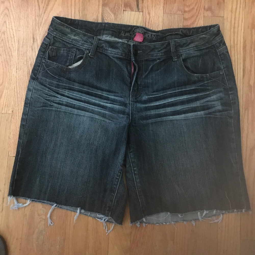 Jean cut off shorts