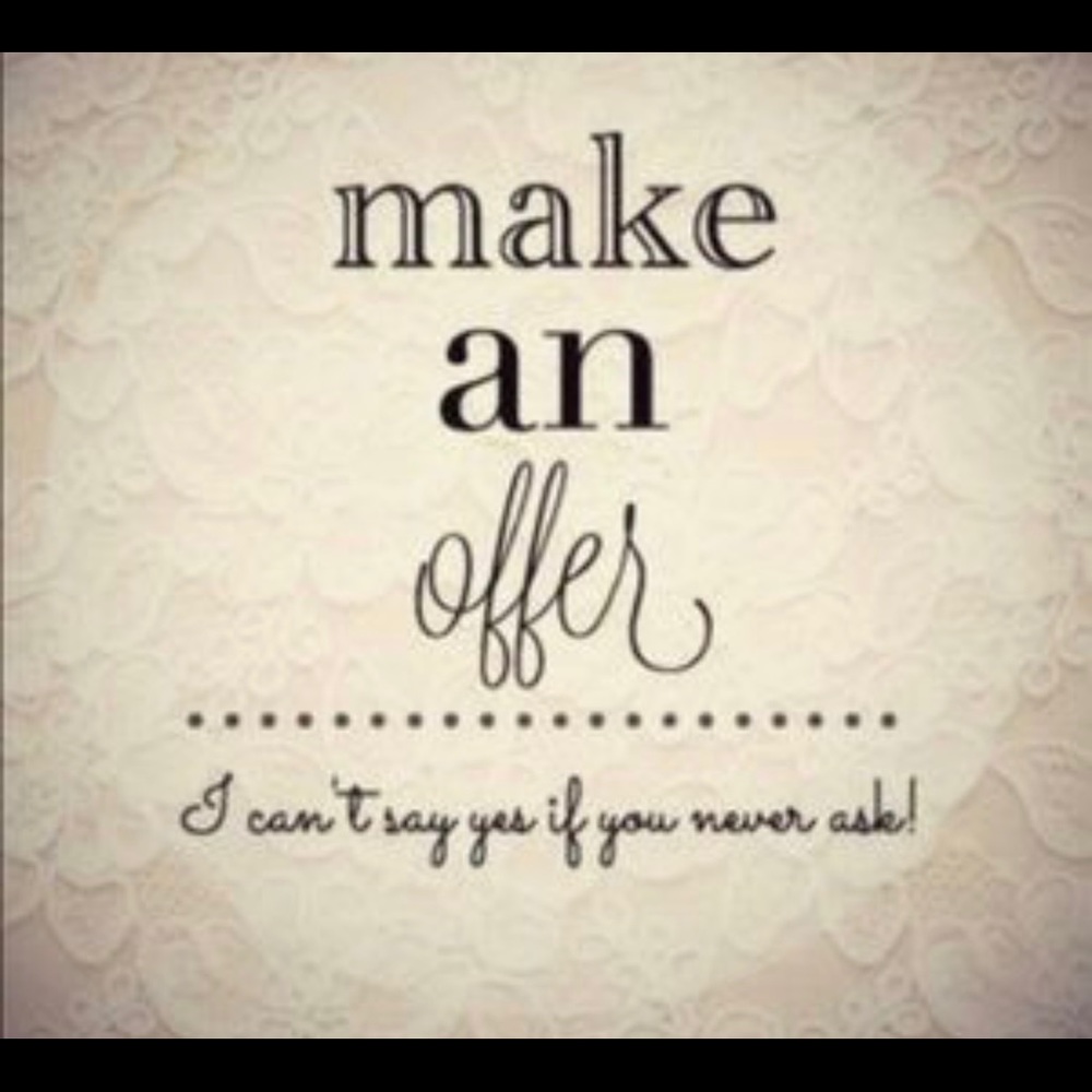 MAKE AN OFFER!!