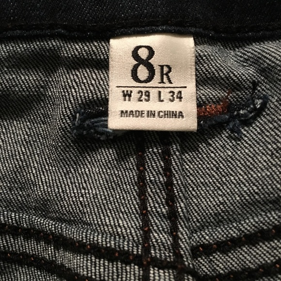 NWT Abercrombie & Fitch sz 8 high rise flare jean - Picture 5 of 5