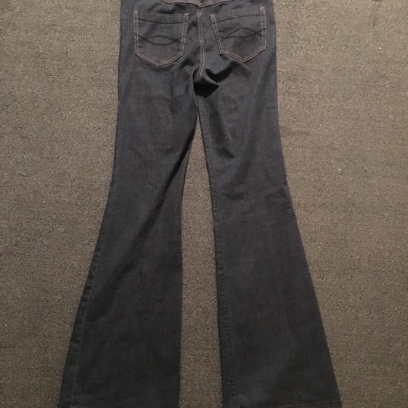 NWT Abercrombie & Fitch sz 8 high rise flare jean - Picture 2 of 5