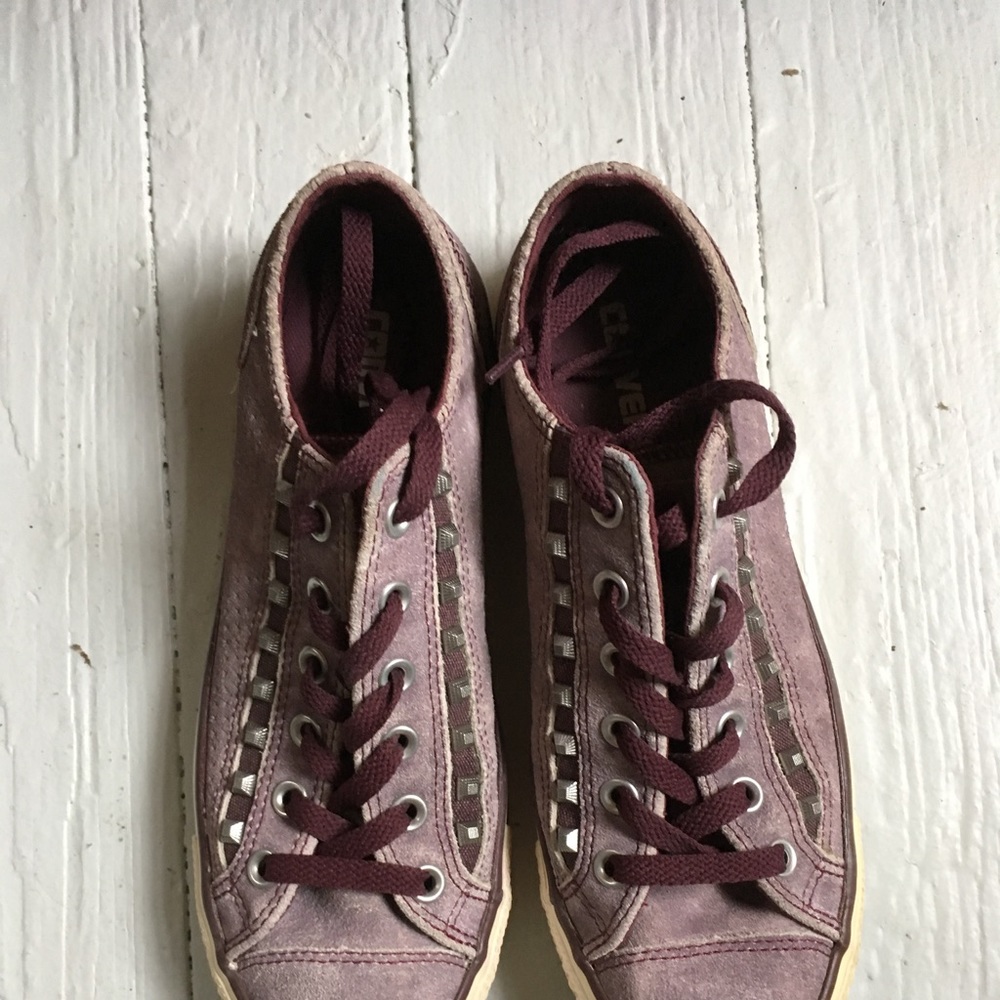 Purple Converse
