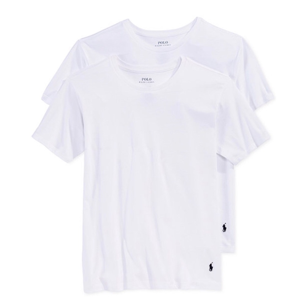 NEW WITH TAGS- 2 Boys Ralph Lauren Undershirt Tees