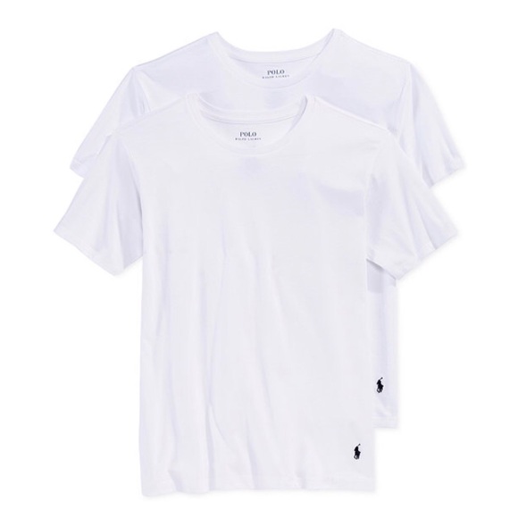 NEW WITH TAGS- 2 Boys Ralph Lauren Undershirt Tees - Picture 1 of 1