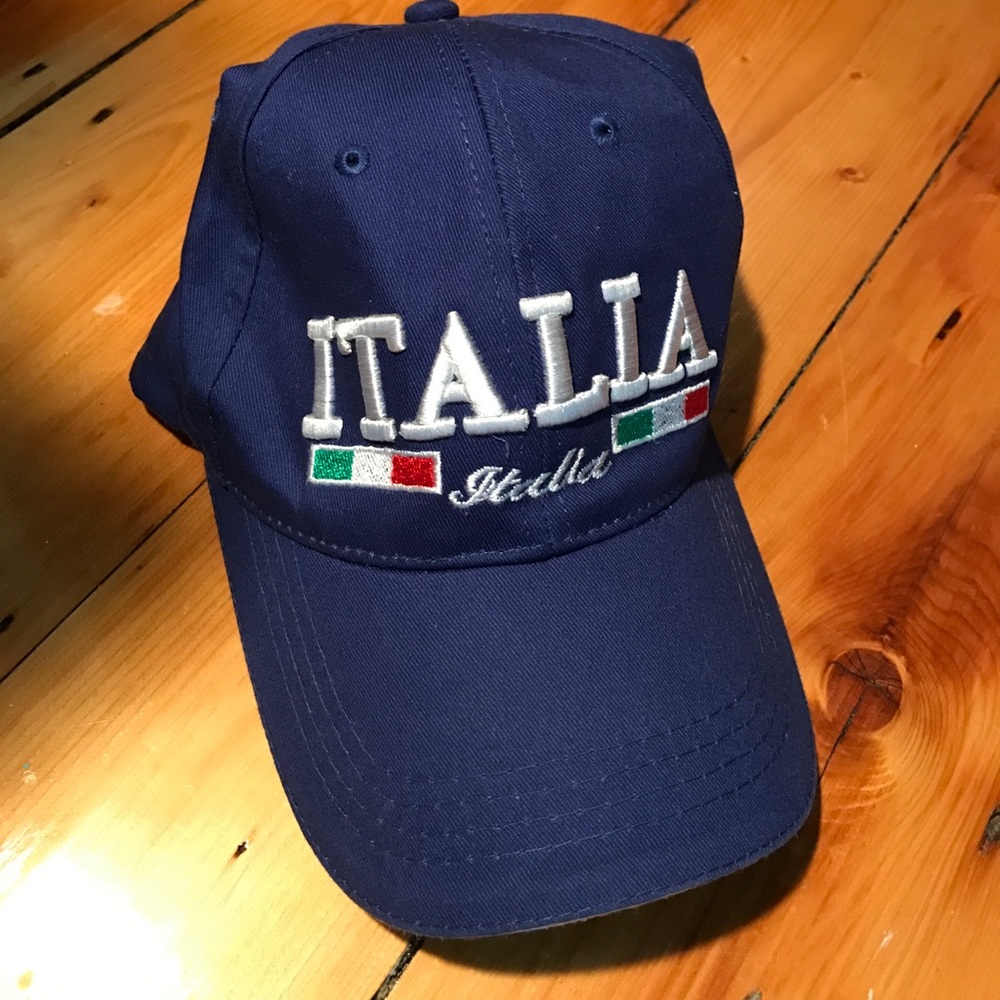 Italia Baseball Cap Blue