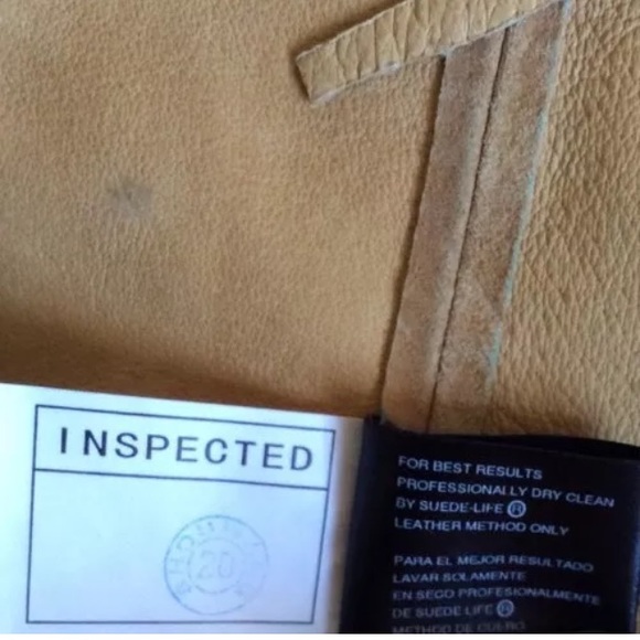 Womans Medium genuine leather fringe jacket early 2000’s - Picture 6 of 6