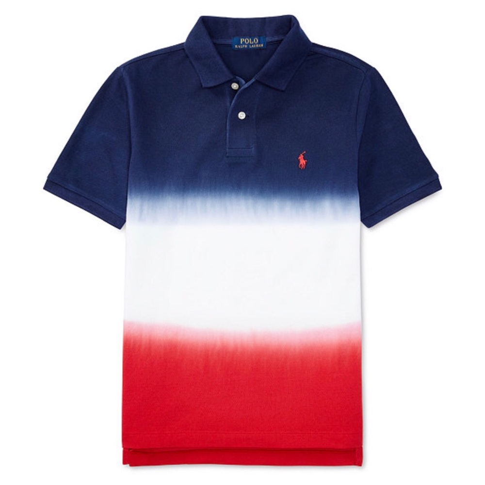 NEW WITH TAGS- Boys Ralph Lauren Ombre Polo!