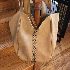 Tan purse