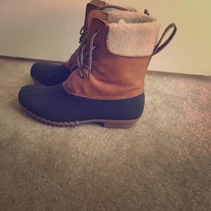 Duck boots!