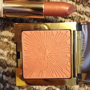 Estee lauder shimmer and lipstick