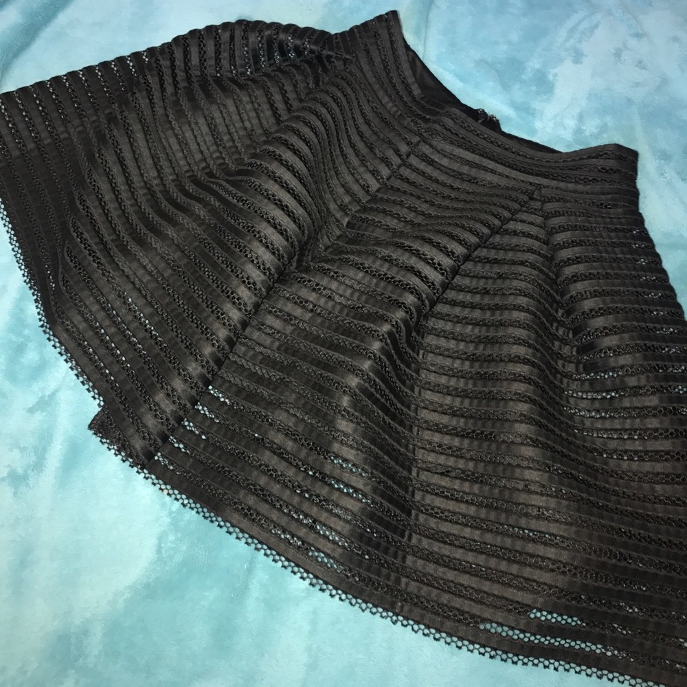 Classy black dress skirt