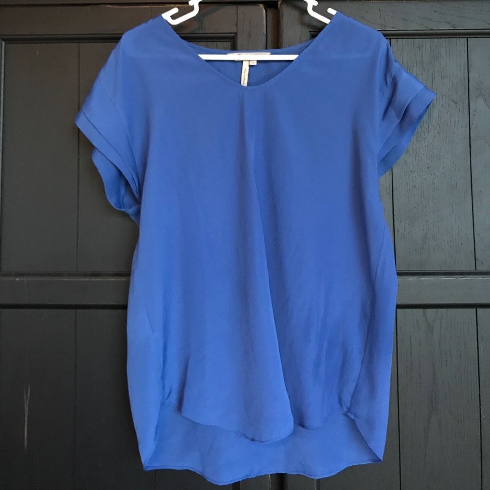 BCBG Ruffle Sleeve Blouse