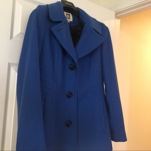 Anne Klein Royal Blue Peacoat