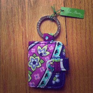 Vera Bradley Mirror Mirror Keychain