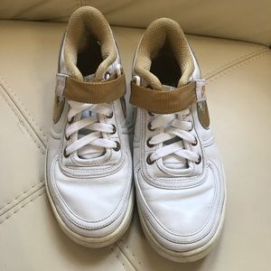 Nike and the Swoosh Gold Size 8