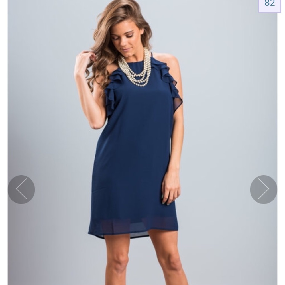 Navy Blue Dress