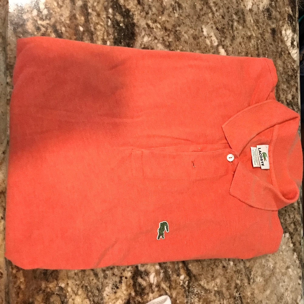 Men's Lacoste long sleeve collard shirt