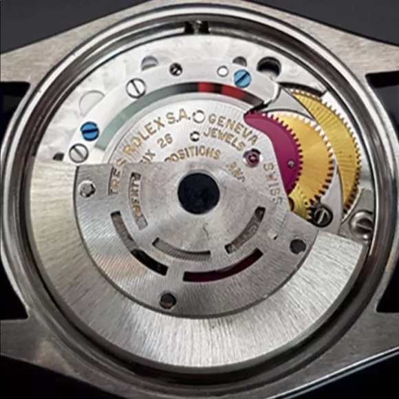 1974 ROLEX OYSTER PERPETUAL MEN'S BLUE ROMAN DIAL - Picture 7 of 8